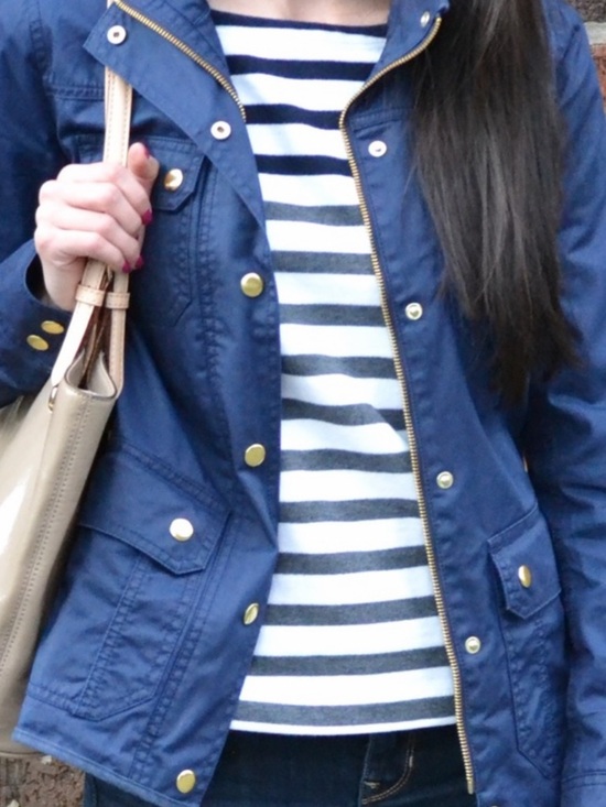 J. Crew Navy Utility Field Jacket - Picture 2 of 9